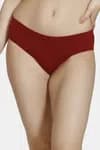 Zivame Anti-Microbial Low Rise Hipster Panty (Pack of 2) For Women - Pink Red