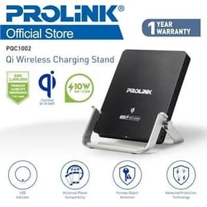 Prolink 10W Qi Wireless Charging Stand - PQC1002