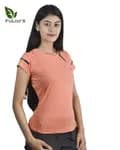 Bravo Active Dry T-shirts for Women in Orange