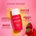 Dot & Key Strawberry Dew Tinted Sunscreen | 03 Sand | In-Vivo Tested SPF 50+ PA++++ With New-Age UV Filters, Brightens & Protects Skin, Ultra-light, Blends Easily, With Niacinamide, Natural Finish, Non-Sticky | 50ml