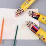Premium Non-Toxic Art Drawing & Sketching Color Pencil Tube Set 12Pcs