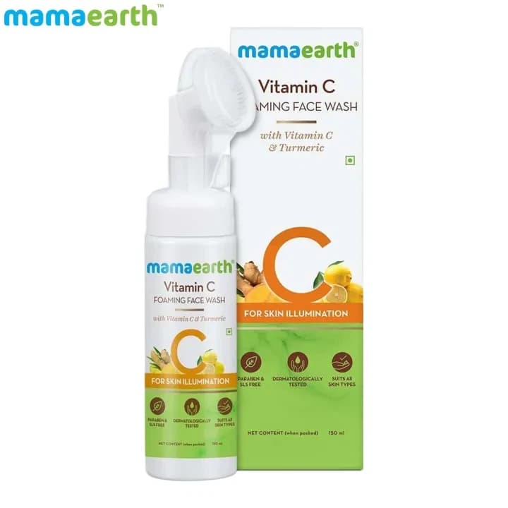 Mamaearth Vitamin C Foaming Face  150ml