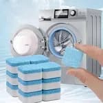 Generic Washing Machine Cleaner Effervescent Tablets - 12 Pcs Set for Drum & Tub Deep Cleaning