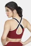 Zelocity Sports Bra - Maroon