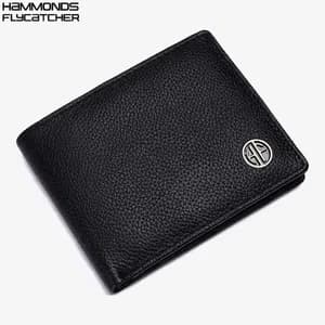 Hammonds Flycatcher Genuine Leather Black Wallet For Men (HF 594 BLK) - Men's Leather Wallet | Purse For Men |