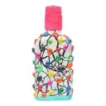Hot Glue Bubble Hand Print Handmade Craft Bottle For Decoration