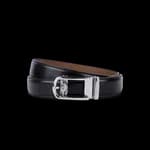 HAMMONDS FLYCATCHER Genuine Leather Belt for Men, Premium Leather Belt with Auto Lock mechanism, Mens Belt Leather Branded with Slide Lock, Stylish Hidden Tail Design for Everyday Wear