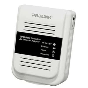Prolink Powerline AV Ethernet 200Mbps Networking Device - PPL1201
