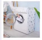 Washing Machine Cover Waterproof For 6 To 10 Kg | Waterproof & Dustproof Washing Machine Cover (Size: 58 X 62 X 85cm) Good Quality No Ratings