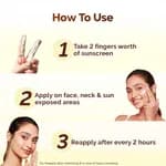 Mamaearth Vitamin C Daily Glow Sunscreen SPF 50 PA++++ – In-Vivo Tested (ISO 24444:2019 Certified, CTRI/2025/05/087276) - 50g