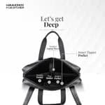 Hammonds Flycatcher Black Genuine Leather Bag For Men