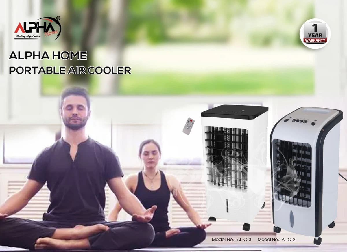 Alpha Home New Mode 3 In 1 Home Used and Portable Personal Space Office Air Cooler