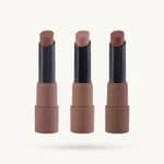 MARS Matte Box Set of 3 Lipsticks for Women (Browns) – Long-lasting, smooth matte finish, moisturising with one-swipe pigmentation - Browns