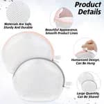 Premium Bra & Underwear Laundry Bags - Protective Oval Mesh Wash Pouches with Zipper Guard for Lingerie, Swimwear & Delicates