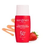 Dot & Key Strawberry Dew Tinted Sunscreen | 02 Warm Ivory |  In-Vivo Tested SPF 50+ PA++++ With New-Age UV Filters, Brightens & Protects Skin, Ultra-light, Blends Easily, With Niacinamide, Natural Finish, Non-Sticky | 50ml
