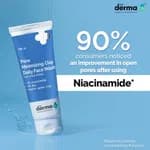 The Derma Co Pore Minimizing Clay Daily Face Wash with 1% Niacinamide & 2% PHA 100 ml