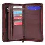 Hammonds Flycatcher Genuine Leather Brown Unisex Passport Holder