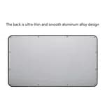 Ultra-Slim Bluetooth Keyboard Portable Mini Wireless Keyboard Rechargeable for Apple iPad iPhone Samsung Tablet Phone Smartphone iOS Android Windows