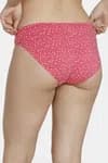 Zivame (Pack of 3) Bikini Low Rise Anti-Microbial Panty For Women - Fruit Blue Mykonos