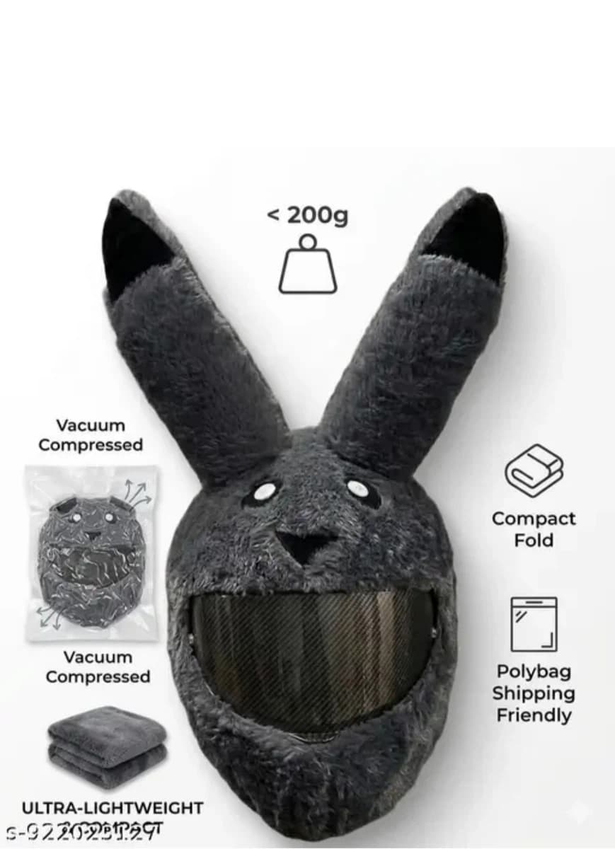 BUNNY HELMET COVER