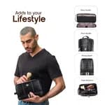 Hammonds Flycatcher Genuine Leather Shaving Bag for Men - Leather Toiletry Bag