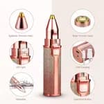 2-in-1 Precision Facial & Eyebrow Shaper – USB Rechargeable Hair Remover for Women