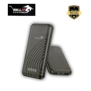 Bullet Power PB-10 10000mAh Power Bank with 3-Port Fast Charging