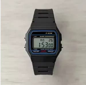 Classic Style square Electronic Watch Multifunctional Luminous Alarm Clock Waterproof Men\'s Electronic Watch