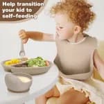 Premium Silicone Baby Feeding Set – All-in-One Self-Feeding & Weaning Kit