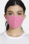 Zivame Reusable 2 Layer Printed Knit Cotton Antiviral Face Mask (Pack of 2) For Women - Green Pt