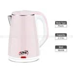 Alpha Home Double Coated Stainless Steel Electric Jug 2.3 Ltr