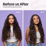 Manetain Clarifying Shampoo for All Hair Types 237ml Sulphate Paraben and Toxin Free Mild Vegan Shampoo for Women, Men with Wavy, Dry, Curly and Frizzy Hair