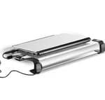 Notepal U3+, Cable Manger, 2-in1 Case, 3 x Moveable Fans, Metal - Silver