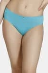 Zivame Anti-Microbial Low Rise Hipster Panty (Pack of 2) For Women - Pacific Ceramic