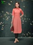 Fuloos Classic Kurti in Cotton for Women #1004