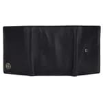Hammonds Flycatcher Genuine Leather Black Trifold Wallet For Men - Men's Leather Wallet | Purse For Men |