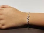 925 Sterling Silver Bracelet for Women,Silver Bracelet Chain Presents for Sister Daughter and Friend, Women\\\\\\\'s Jewelry for the Daily Occasion