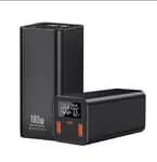 (New Launch) Ultima 20K Ultra Max | 100WPower Delivery | 20000 mAh | Fast Charging |Full Metal Body | Multi Layers Fire Protection |LED Display | Triple Ports | Supports PD, QC3.0,Universal Compatibility | 2 Way Charging |ChargeSafe Technology Power100% Authentic20000mAh capacity 100W PD output