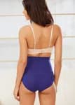 Zivame Tummy Control Midwaist Hipster Panty - Navy