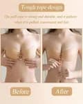 Sticky Bra 1Pairs, Strapless Push Up Backless Bras for Women