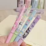 Sanrio Kuromi 0.5mm Mechanical Pencil Set with HB Lead Refill & Case for Students