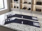 Sport Long Athletic Socks Pack - Breathable Cotton Crew Socks for Football, Cricket, Gym & Running 1Pair