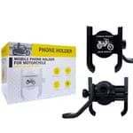 Phone Holder For Bike And Scooter in Handle Bar Or in Mirror Alumunium