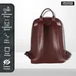 HAMMONDS FLYCATCHER Genuine Leather Laptop Backpack