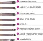BH Cosmetics Lavish Elegance 15-Piece Brush Set with Cosmetic Bag