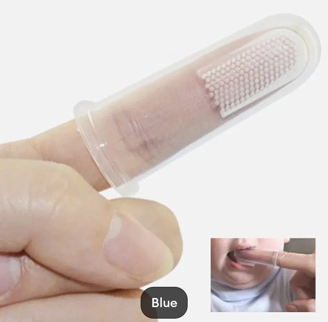 Baby Silicone Finger Toothbrush And Gum Massager
