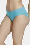 Zivame (Pack of 3) Hipster Low Rise Anti-Microbial Panty For Women - Anthracite Pacific Ceramic