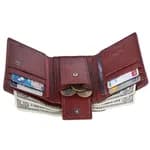 Hammonds Flycatcher Premium Quality Leather Brown Trifold Wallet For Men | Fashion Genuine Leather Wallet For Men