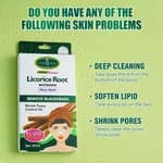 Aichun Beauty Licorice Root Whitening Nose Mask - Remove Blackheads & Shrink Pores (5PCS)