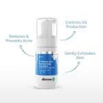 The Derma Co 1% Salicylic Acid Foaming Daily Face Wash With Salicylic Acid, Zinc Pca & Pha - 100 Ml